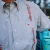 Guayabera Libre - Maroon