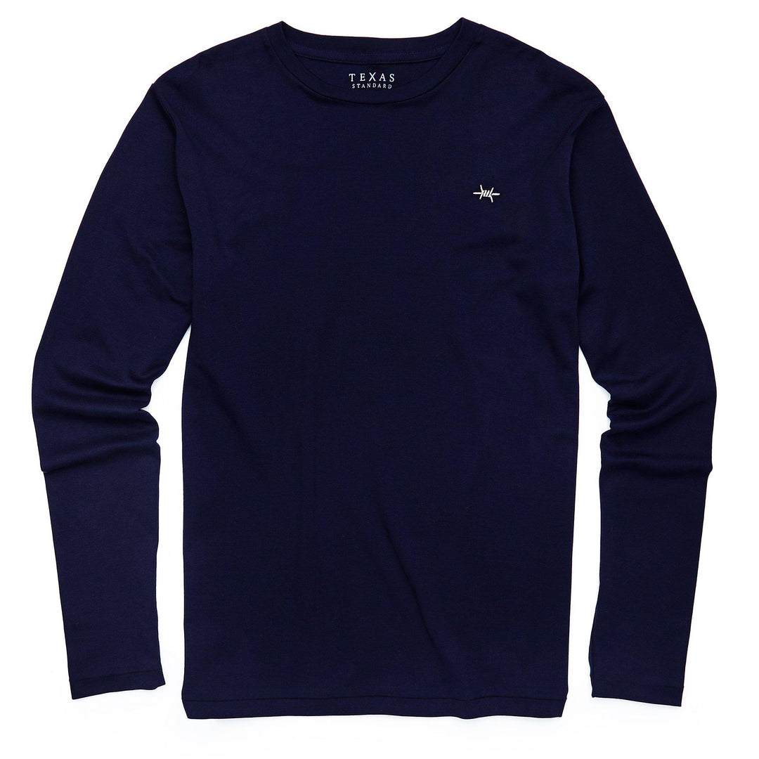 Standard Long-Sleeve Tee - Midnight Blue - Texas Standard