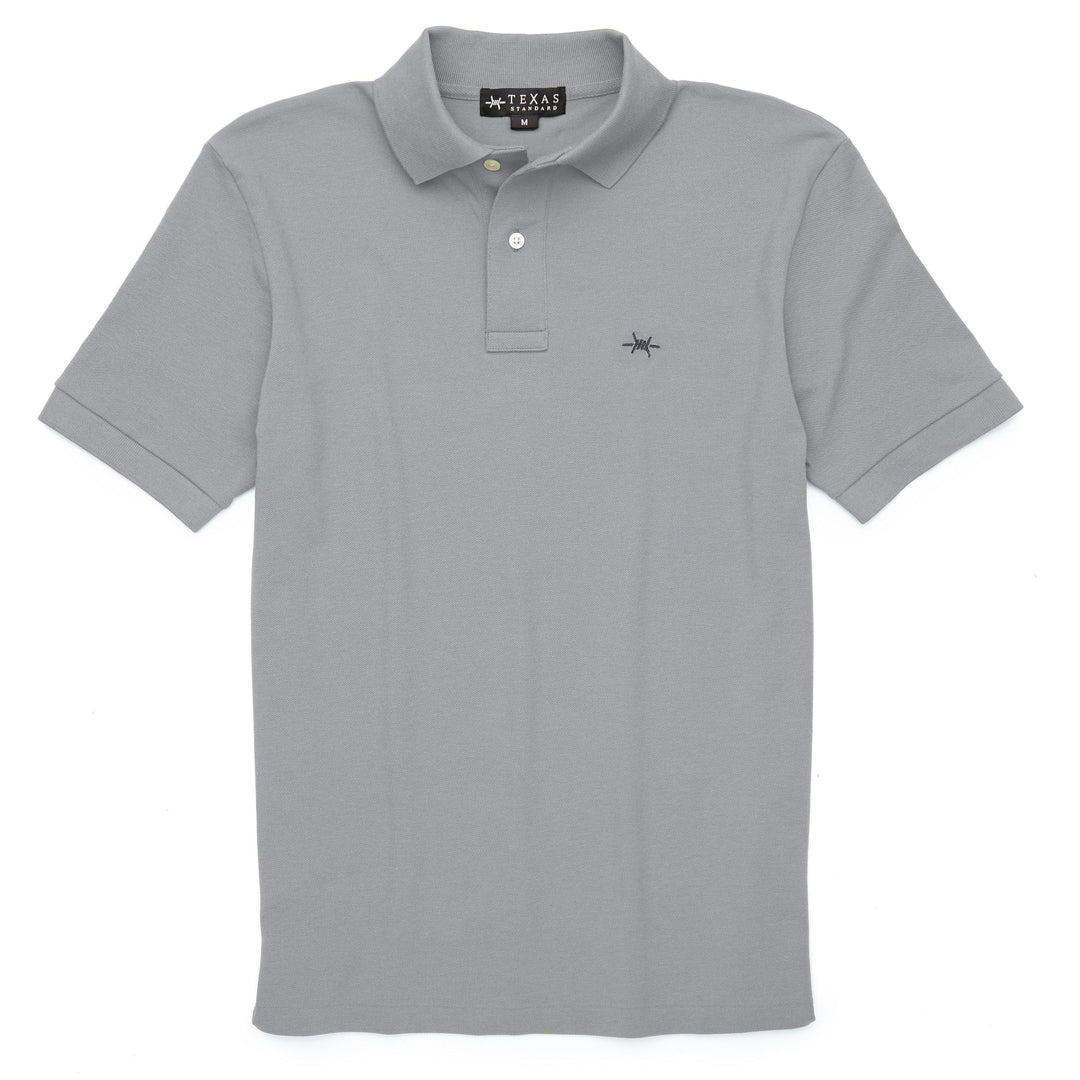 Standard Polo - Mockingbird Gray - Texas Standard