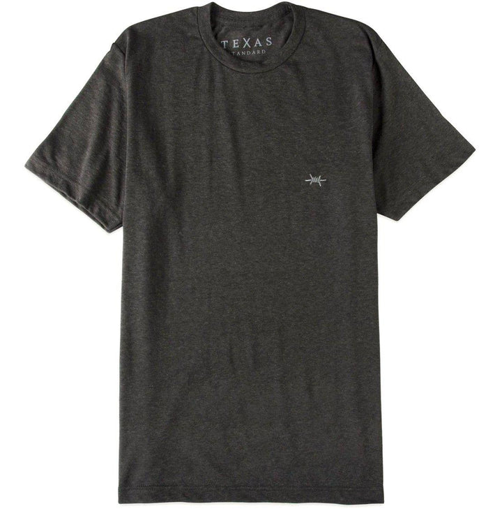 Performance Hybrid Tee - Heather Graphite - Texas Standard