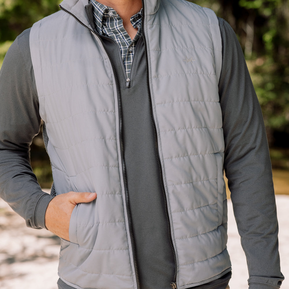 Borderland Vest - Mockingbird Gray