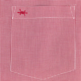 Gameday Sport Shirt - Red Microcheck