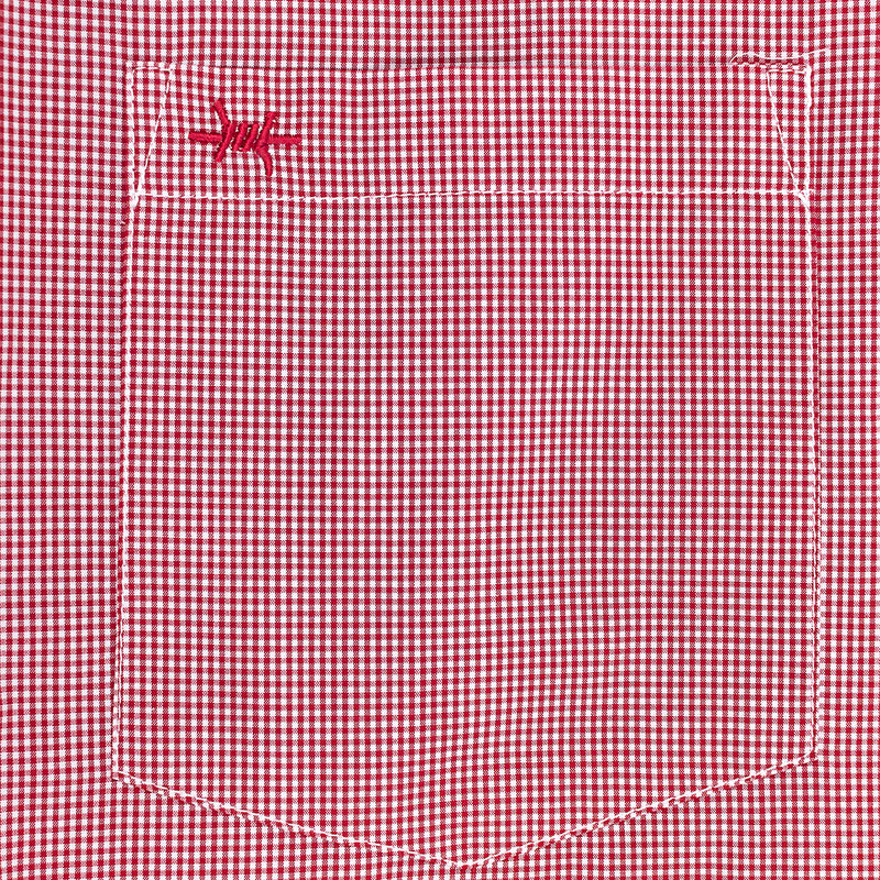 Gameday Sport Shirt - Red Microcheck