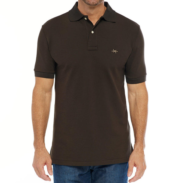 Standard Polo - Pecan Brown - Texas Standard
