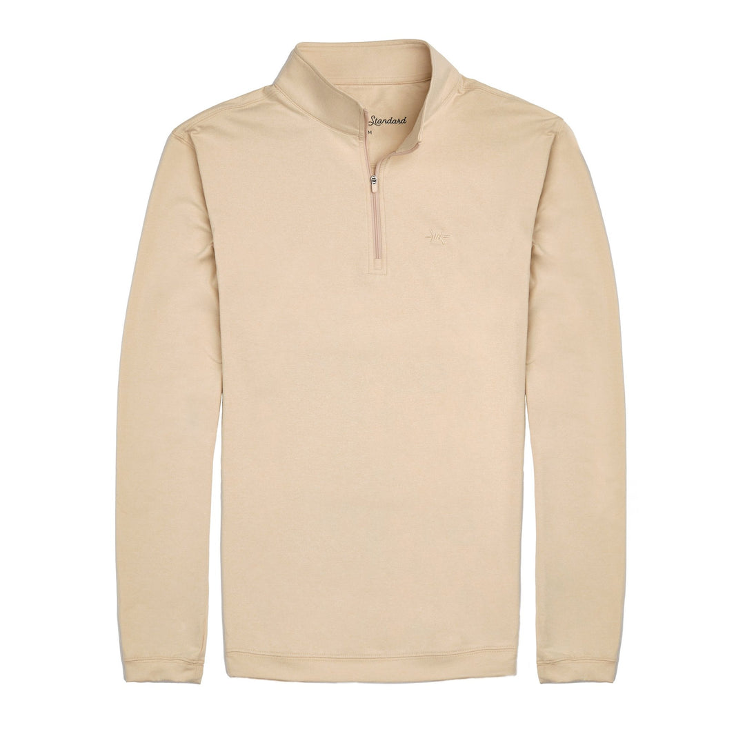 Performance Hybrid Quarter Zip - Sandstone