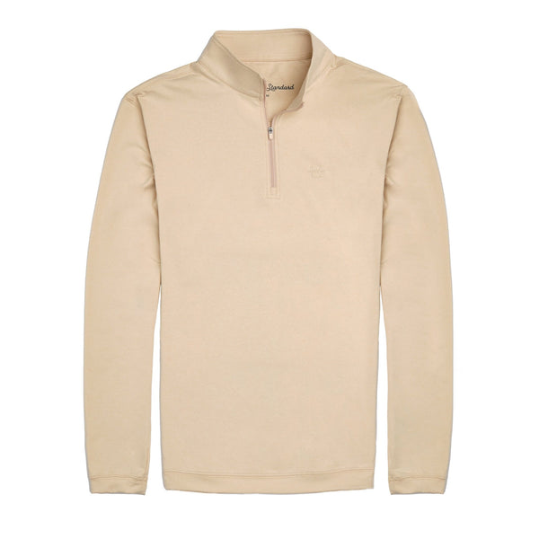 Performance Hybrid Quarter Zip - Sandstone