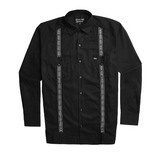 Long-Sleeve Guayabera - Diablo Plata