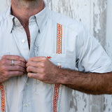 Guayabera Libre - Paloma Burnt Orange