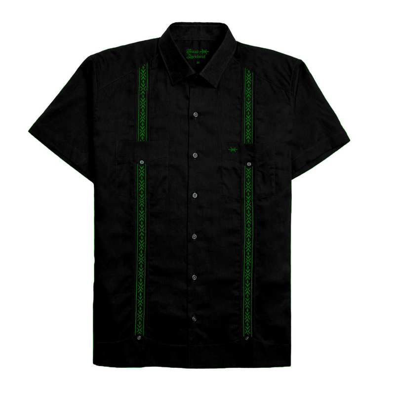 Tejas Guayabera - Diablo Verde