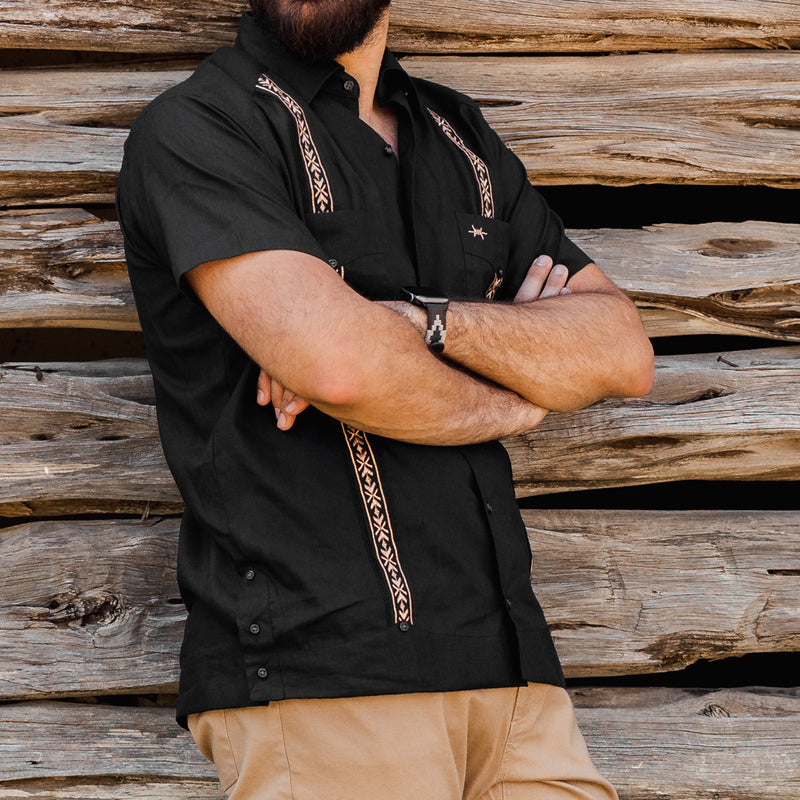 Tejas Guayabera - Diablo Oro