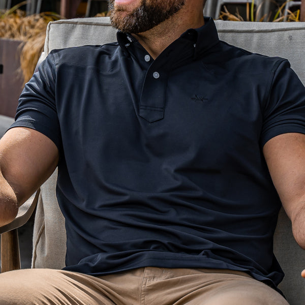 Modern Western Polo - Cannon Black