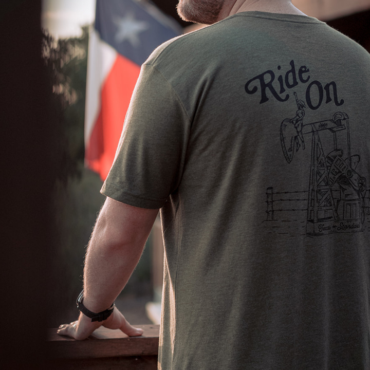 Heritage Printed Tee - Ride On