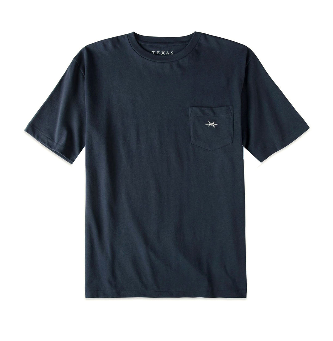 Youth Pocket Tee - Republic Navy - Texas Standard